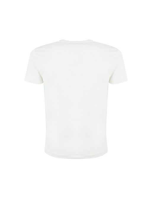 T-shirt con logo Pony in cotone bianco POLO RALPH LAUREN | 710680785003